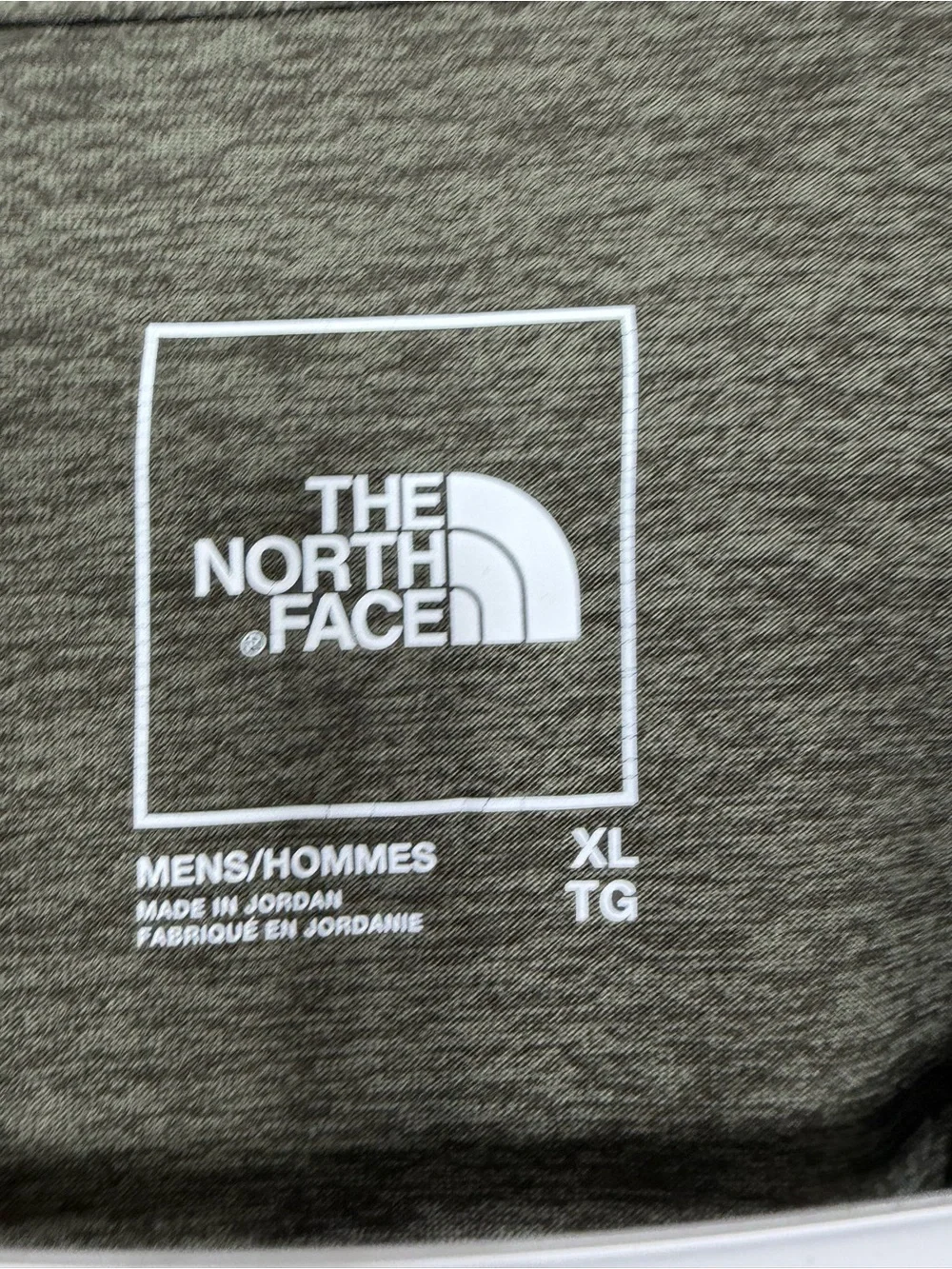 The‎ North Face Men's Breeze Short Sleeve Tee Heather Green Active Hiking XL